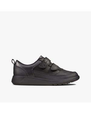 Zapatos de Cuero Negros Scape Flare K