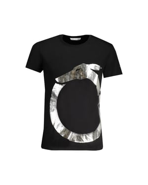 Camiseta Gráfica Greyhound de Manga Corta con Cuello Redondo