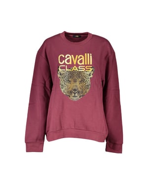 Sudadera de Cuello Redondo con Estampado de Jaguar