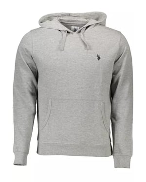 Sudadera con capucha clásica gris