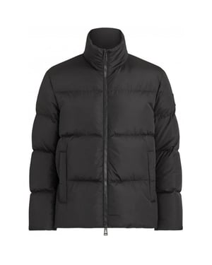 Chaqueta De Plumón Negra Belstaff Grid Paxton