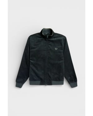 Chaqueta de Pana Brentham de Fred Perry en Verde Noche