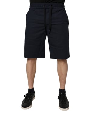 Pantalones Cortos Casual con Cinta de Ajuste Dolce Gabbana