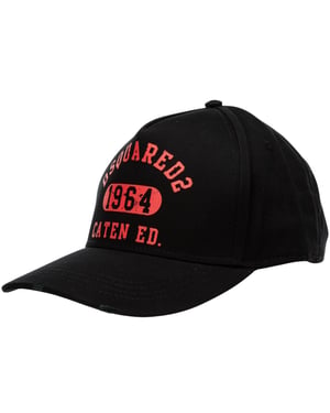 Gorra Negra Con El Logotipo De Dsquared2 1964