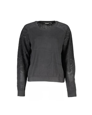 Jersey de punto con detalles de encaje De29213