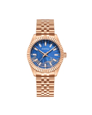 Reloj de pulsera Bertha Marina con nácar