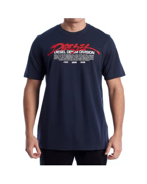 Camiseta de Algodón de Manga Corta para Hombre A19700_RHQBG
