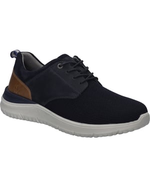 JOSEF SEIBEL Hombres Zapato bajo Wales 03 en blau