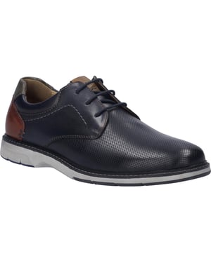 JOSEF SEIBEL Hombres Zapato bajo Stuart 02 en blau