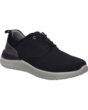 JOSEF SEIBEL Hombres Zapato bajo Wales 03 en negro