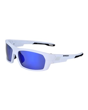 Gafas de sol polarizadas Breed Sirus - Blanco/Azul