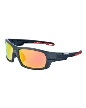 Gafas de sol polarizadas Breed Sirus - Negro/Rojo