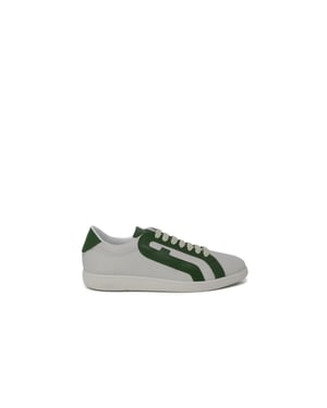 Zapatillas de piel bajas