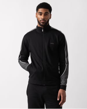 Chaqueta de chándal en negro