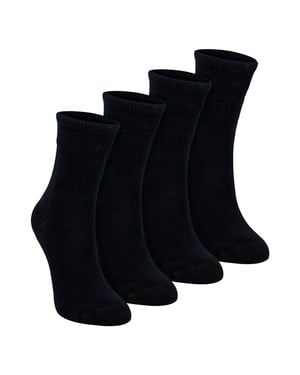 Paquete de 4 Calcetines Sensory de Bambú para Niños y Niñas, Suaves, Transpirables y de Ajuste Cómodo