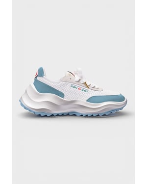 Zapatilla Casablanca Atlantis Blanca/Azul Claro para Hombre