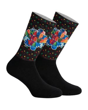 Calcetines Largos Graciosos Impresos para Hombres y Mujeres