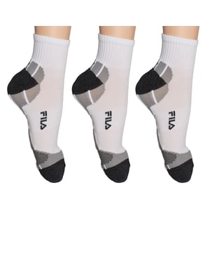 Paquete de 3 calcetines de media caña para hombres y mujeres F1615