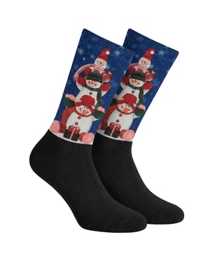 Calcetines Largos Divertidos Estampados para Hombres y Mujeres