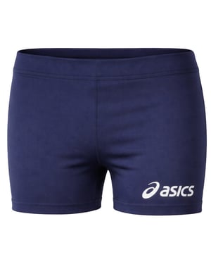 Pantalones cortos de la marina para mujeres de la liga asics