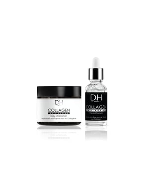 Sérum Facial de Colágeno Anti-Envejecimiento 30ml + Hidratante de Día de Colágeno Anti-Envejecimiento 60ml