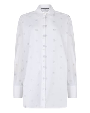 Regular Fit Shirt Monogram Crystal