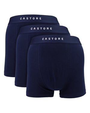 Paquete de 3 Boxer Cortos de Algodón para Hombre, Ropa Interior Suave, Cómoda y Soporte