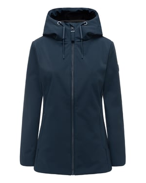 Chaqueta softshell de entretiempo para mujer Marikoo Minaa con capucha
