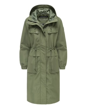 Parka de entretiempo para mujer Navahoo Kirschwind con capucha
