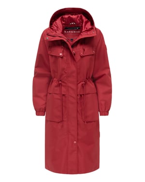 Parka de entretiempo para mujer Navahoo Kirschwind con capucha