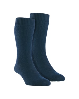 Calcetines de lana para senderismo para hombre, completamente acolchados, cálidos para caminar y hacer trekking.