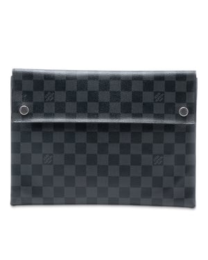 Pochette Gm Alpha Damier Graphite de segunda mano