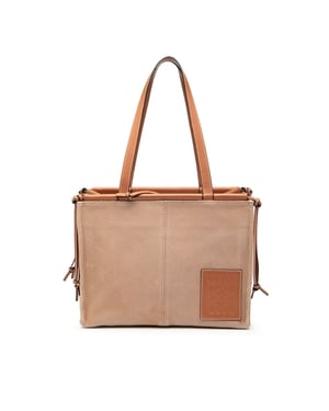 Bolso de lona pequeño reutilizado con cojín