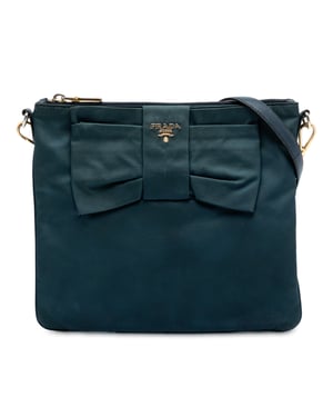 Bolso Cruzado Pre-loved Tessuto Fiocco Bow