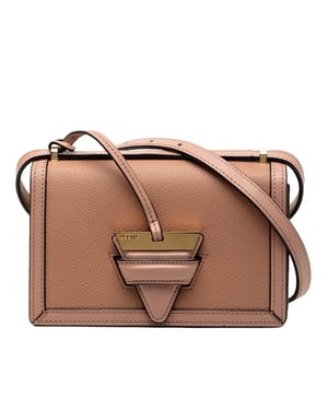 Bolso cruzado Barcelona de piel de ternera granulada de segunda mano