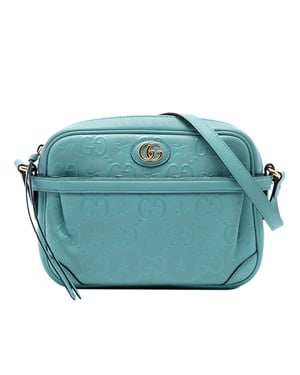 Bolso cruzado de cuero estampado Gg Star de segunda mano