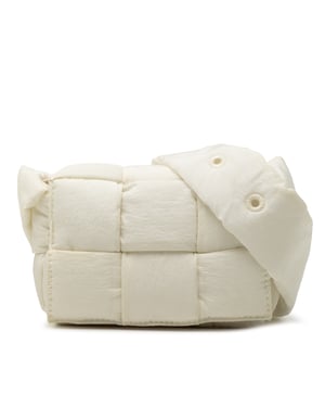 Bolso cruzado técnico acolchado Candy Nylon Intrecciato de segunda mano