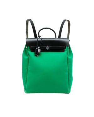 Mochila Pre-owned Toile Herbag A Dos Zip Retourne