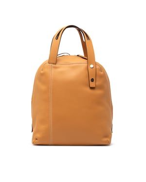 Bolso de mano de cuero de segunda mano