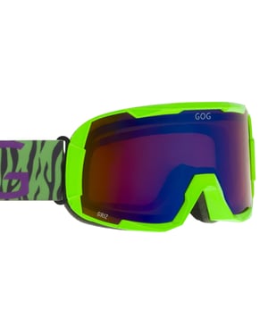 Gafas de esquí y snowboard Griz UV400 con lentes dobles hidrofóbicas antiempañantes espejo