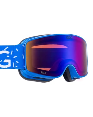 Gafas de esquí y snowboard Roxie UV400 con lentes dobles hidrofóbicos y espejo antiempañante