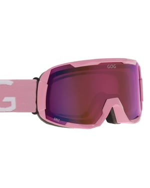 Gafas de esquí y snowboard Griz UV400 con lentes dobles hidrofóbicas y espejo antivaho