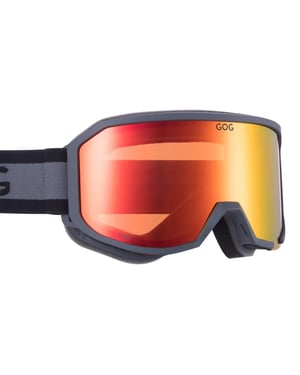 Gafas de Esquí y Snowboard Zero UV400 con Lente Doble Espejo Hidrofóbico Antivaho