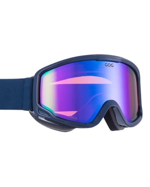 Gafas de esquí y snowboard Gonzo UV400 con lente doble hidrofóbica y antiempañante