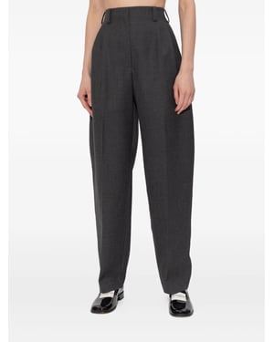 Pantalones de lana gris