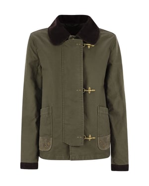 Mini 3ganci - Chaqueta de tela