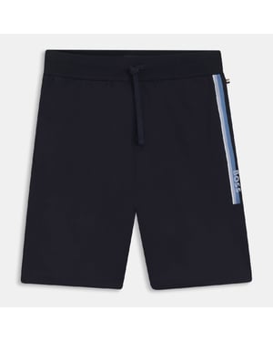 Shorts Authentic de Hombre Boss en Azul Oscuro