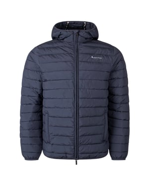 Chaqueta Con Capucha Aquascutum Active Rlg Active 100 Gr Azul Marino