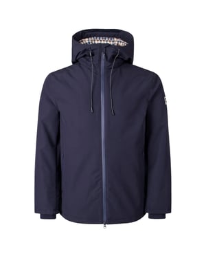Chaqueta Aquascutum Active Shell Active Mid Parka Azul Marino