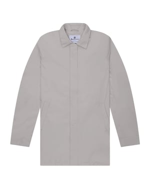 Chaqueta Gris Antártida Con Gabardina Plegable Activa Aquascutum